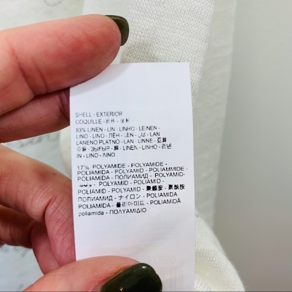 Desigual white script signature lace tank - Picture 8 of 8